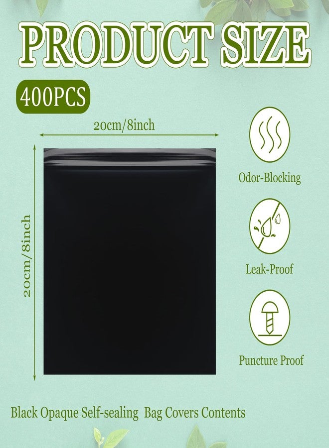 ForraFun 400 Pcs 8 x 8 Inches Ostomy Pouch Disposal Bags, Ostomy Disposal System, High Sealing/Prevents Odors/No Mess/Supplies for Colostomy Bags, Nappies, Incontinence Pads - Image 2